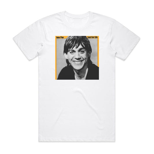 Iggy Pop Lust For Life 3 T-Shirt White
