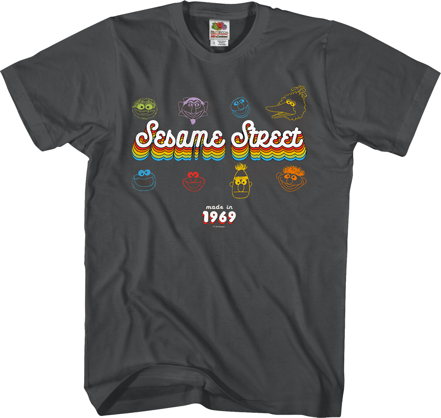 Made in 1969 Sesame Street T-Shirt
