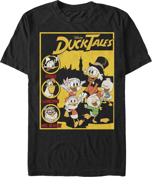 Main Cast And Supporting Characters DuckTales T-Shirt