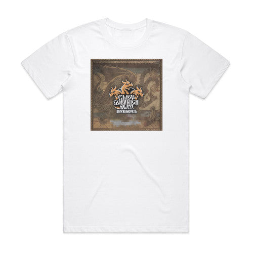 Zmey Gorynich Malafya 1 Album Cover T-Shirt White