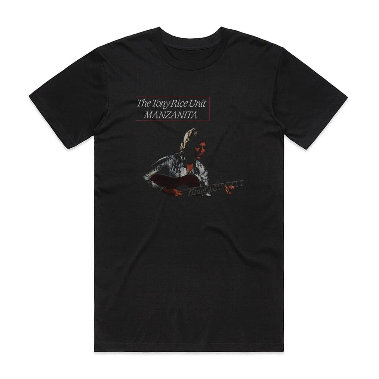 The Tony Rice Unit Manzanita T-Shirt Black