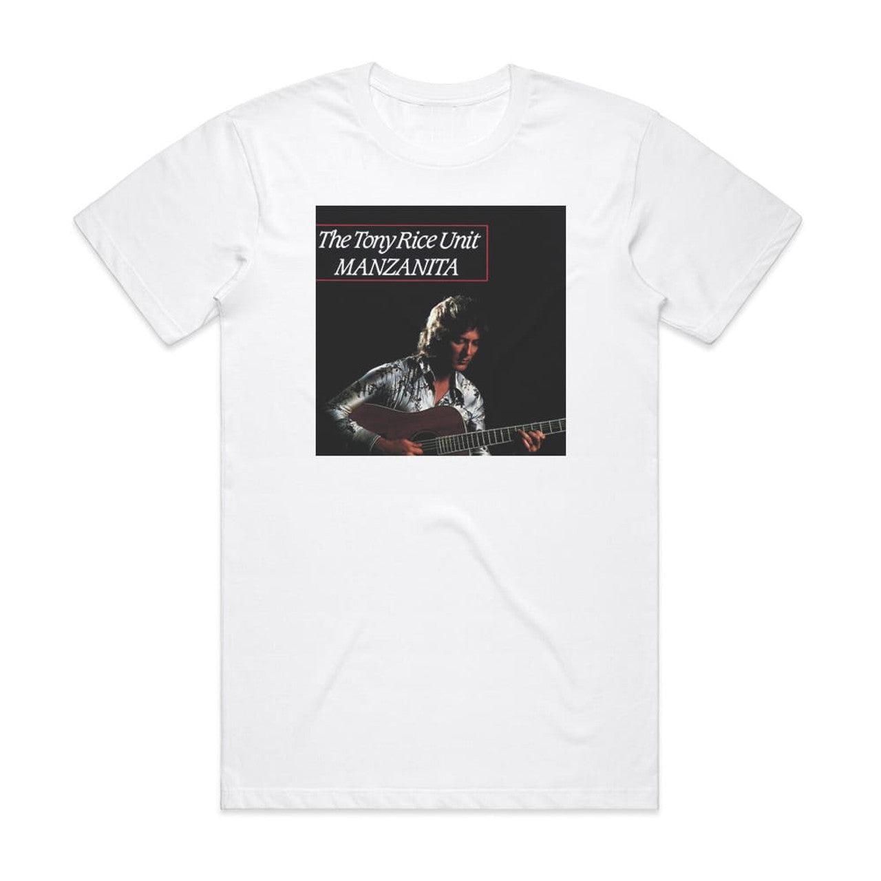 The Tony Rice Unit Manzanita T-Shirt White