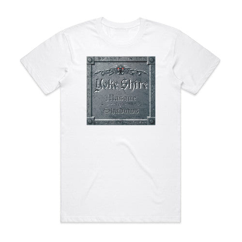 Yoke Shire Masque Of Shadows Album Cover T-Shirt White