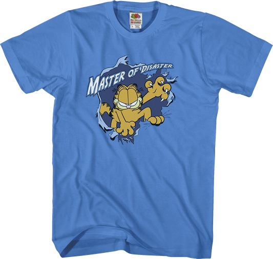 Master Of Disaster Garfield T-Shirt