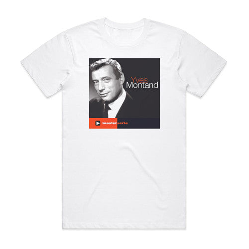 Yves Montand Master Srie Album Cover T-Shirt White