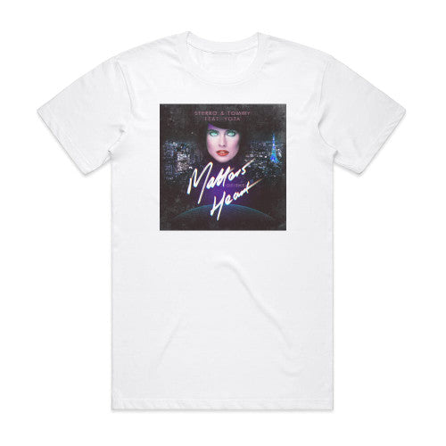 Yota Matters Of The Heart Album Cover T-Shirt White