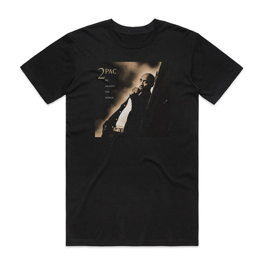 2Pac Me Against The World T-Shirt Black