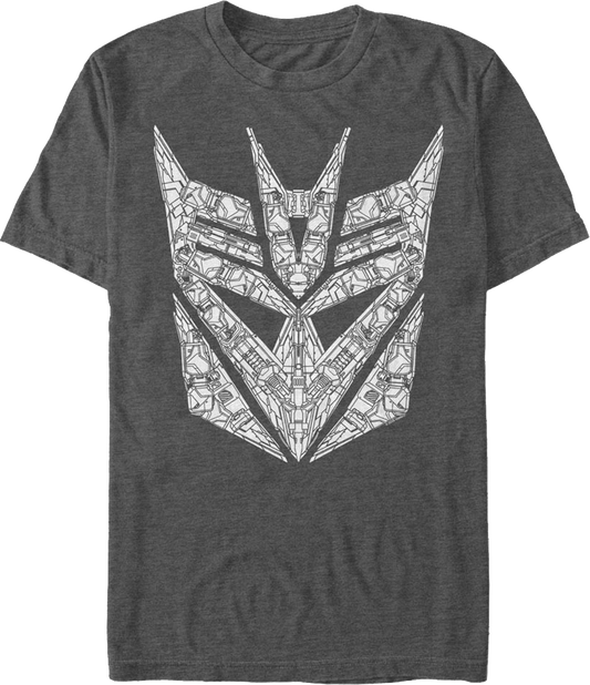Mechanical Decepticons Logo Transformers T-Shirt