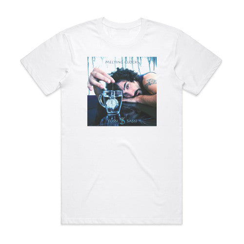 Yossi Sassi Melting Clocks Album Cover T-Shirt White