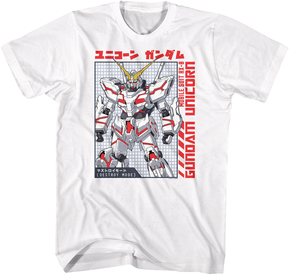 Mobile Suit Gundam Unicorn T-Shirt