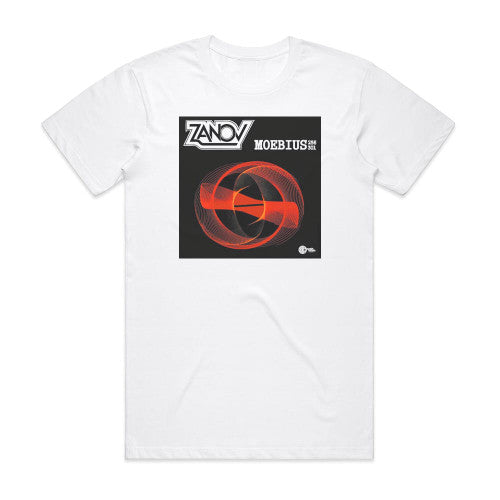 Zanov Moebius 256 301 Album Cover T-Shirt White