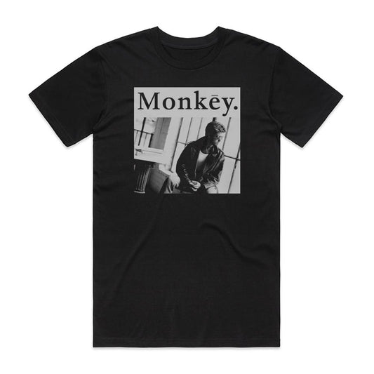 George Michael Monkey 1 T-Shirt Black