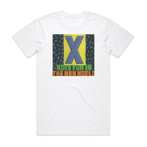 X More Fun In The New World Album Cover T-Shirt White