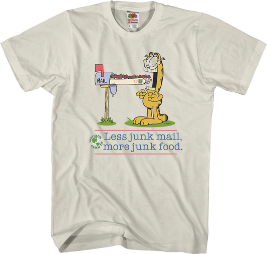 More Junk Food Garfield T-Shirt