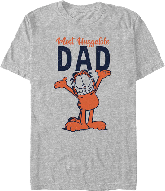 Most Huggable Dad Garfield T-Shirt