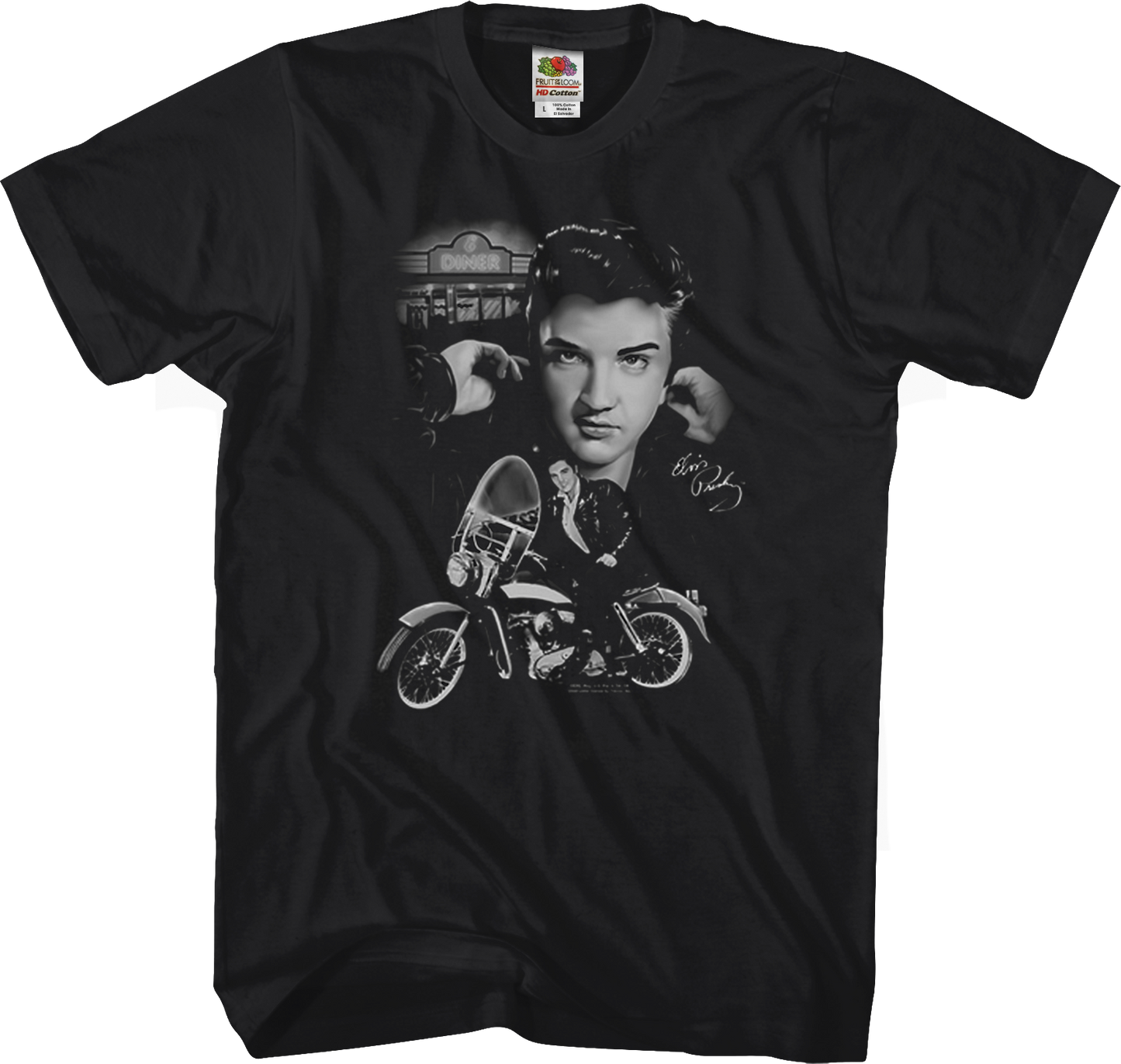 Motorcycle Elvis Presley T-Shirt
