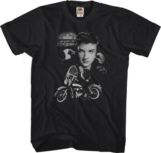 Motorcycle Elvis Presley T-Shirt