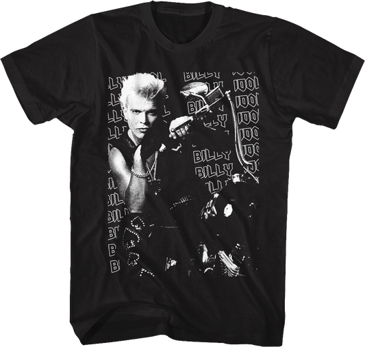 Motorcycle Photo Billy Idol T-Shirt