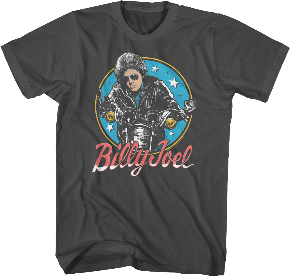 Motorcycle Photo Billy Joel T-Shirt