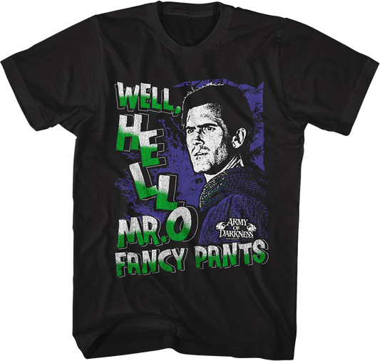 Mr. Fancy Pants Army Of Darkness T-Shirt