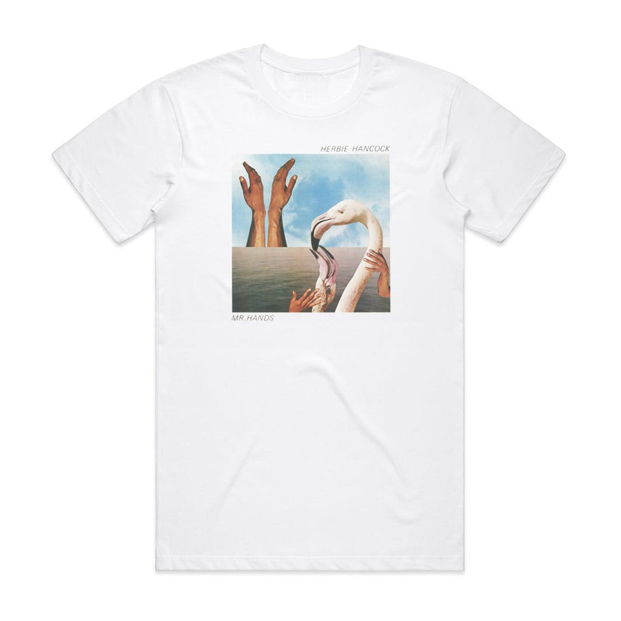 Herbie Hancock Mr Hands T-Shirt White