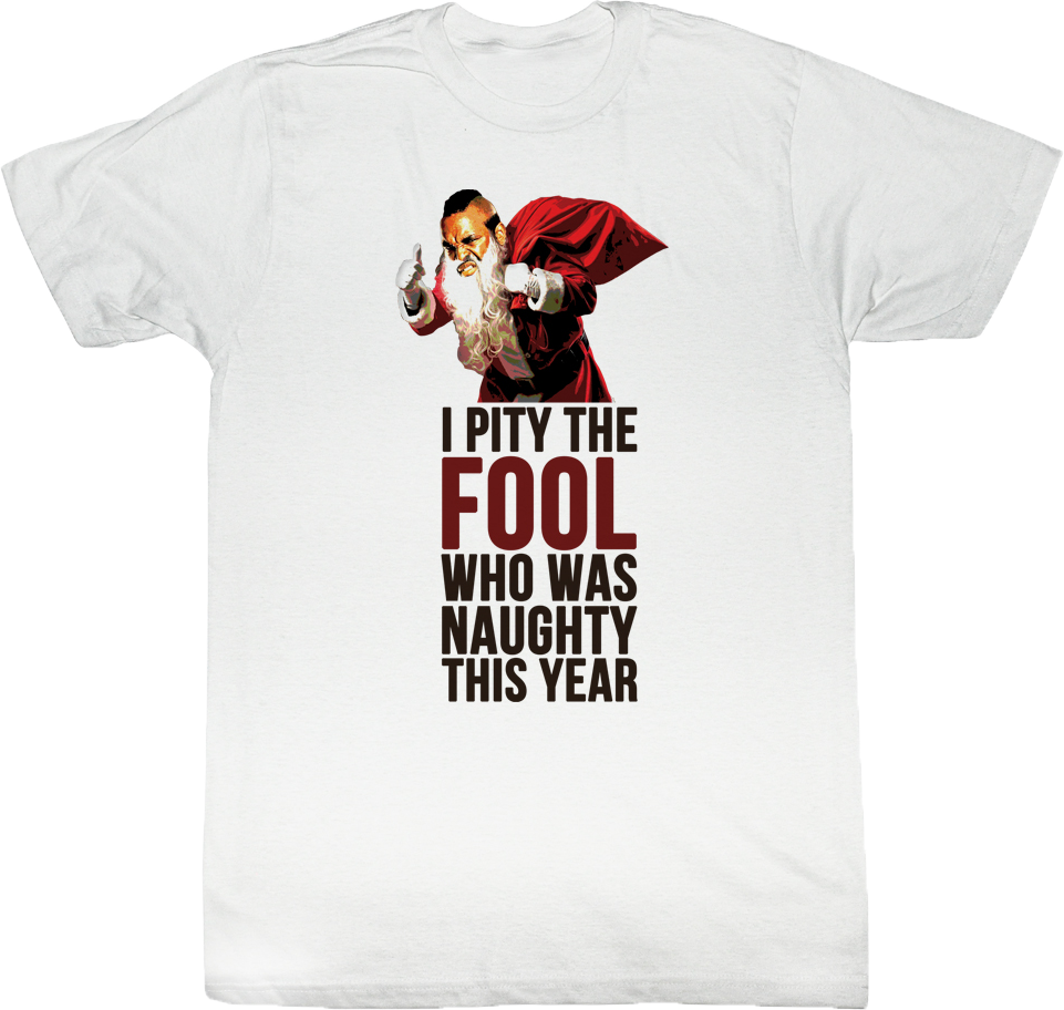 Mr. T Santa Christmas Shirt