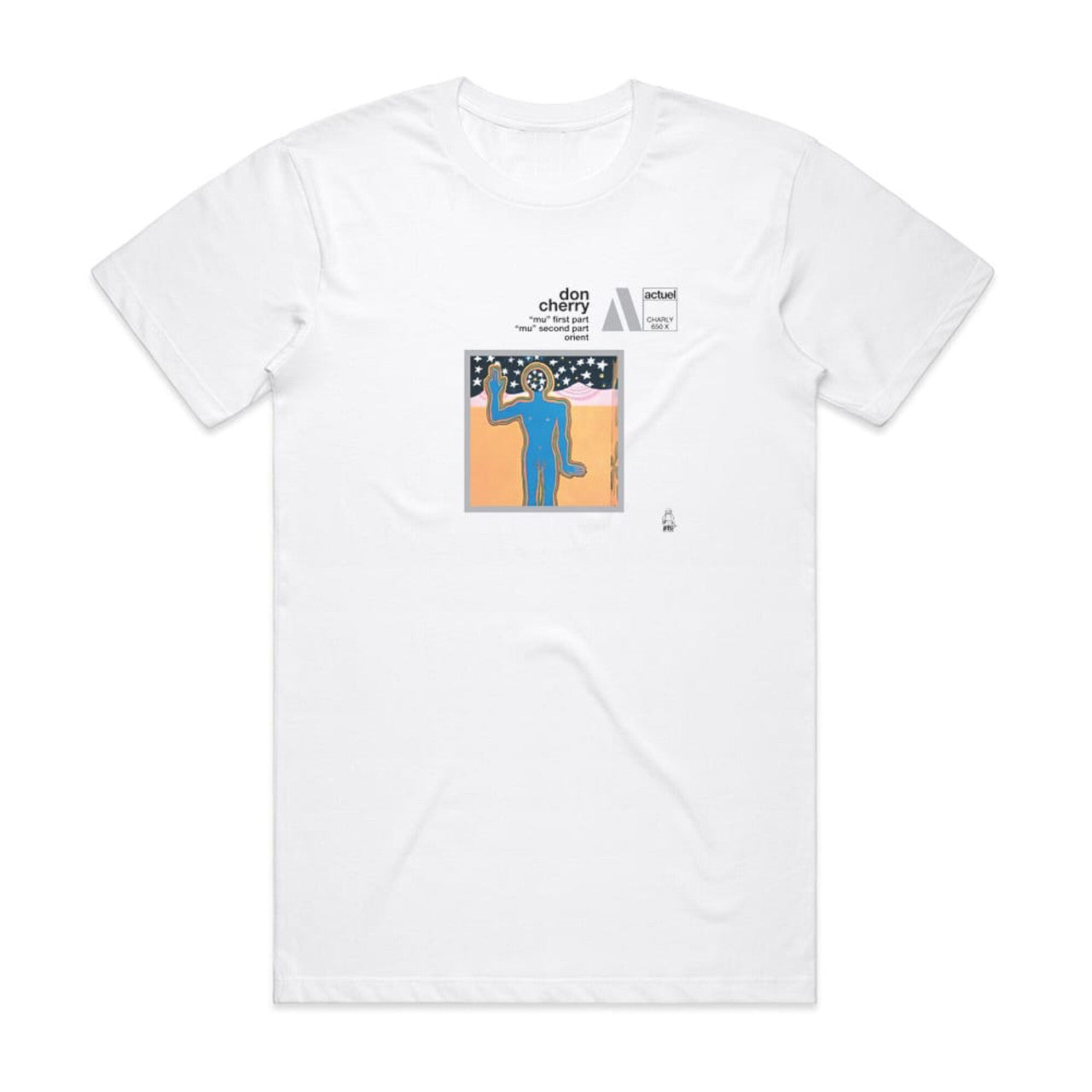 Don Cherry Mu First And Second Parts T-Shirt White