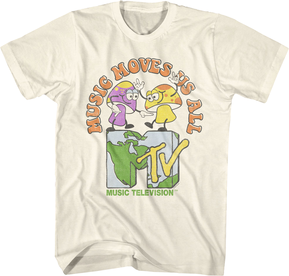 Music Moves Us All MTV Shirt