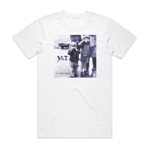 Y and T Musically Incorrect Album Cover T-Shirt White