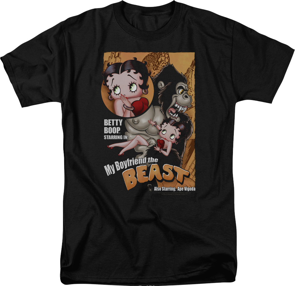 My Boyfriend the Beast Betty Boop T-Shirt