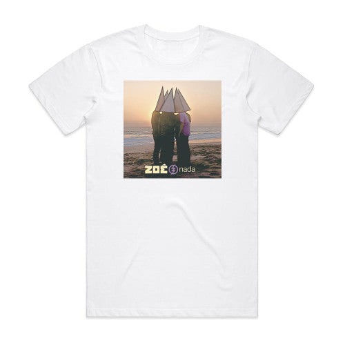 Zoe Nada Album Cover T-Shirt White