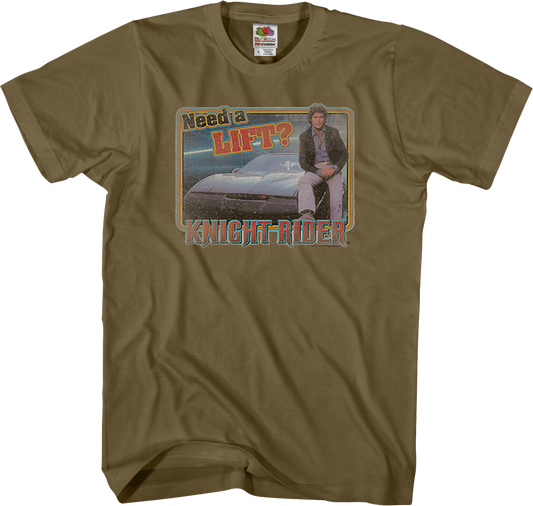 Need A Lift Knight Rider T-Shirt