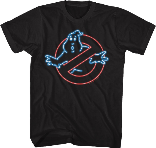 Neon Logo Real Ghostbusters T-Shirt