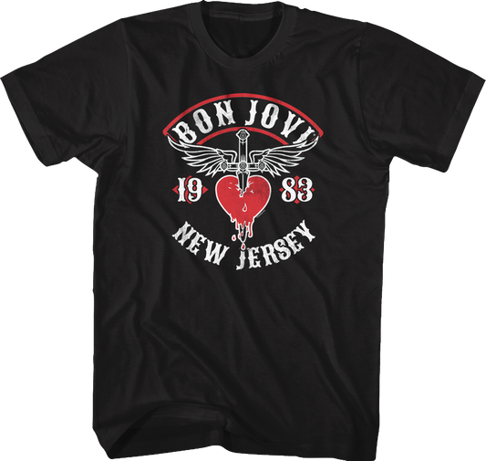 New Jersey 1983 Bon Jovi T-Shirt