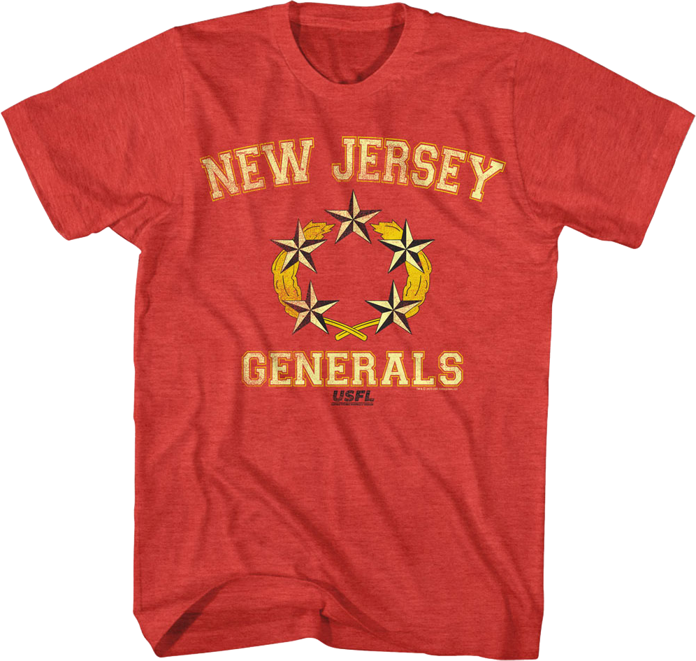 New Jersey Generals USFL T-Shirt