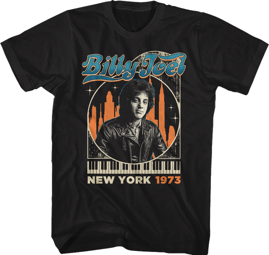 New York 1973 Billy Joel T-Shirt