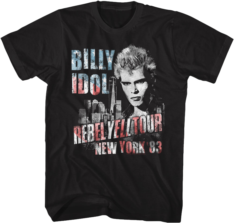 New York '83 Billy Idol T-Shirt