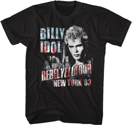 New York '83 Billy Idol T-Shirt