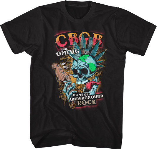 New York Skull CBGB T-Shirt