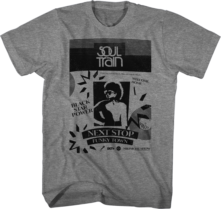 Next Stop Funky Town Soul Train T-Shirt