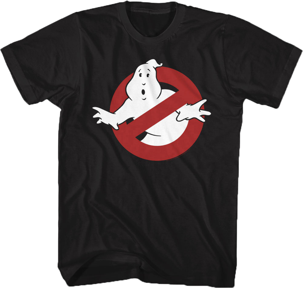 No Ghost Logo Real Ghostbusters T-Shirt