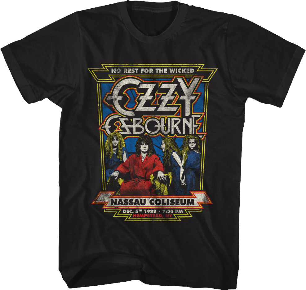 No Rest For The Wicked Ozzy Osbourne T-Shirt