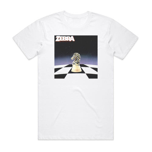 Zebra No Tellin Lies Album Cover T-Shirt White