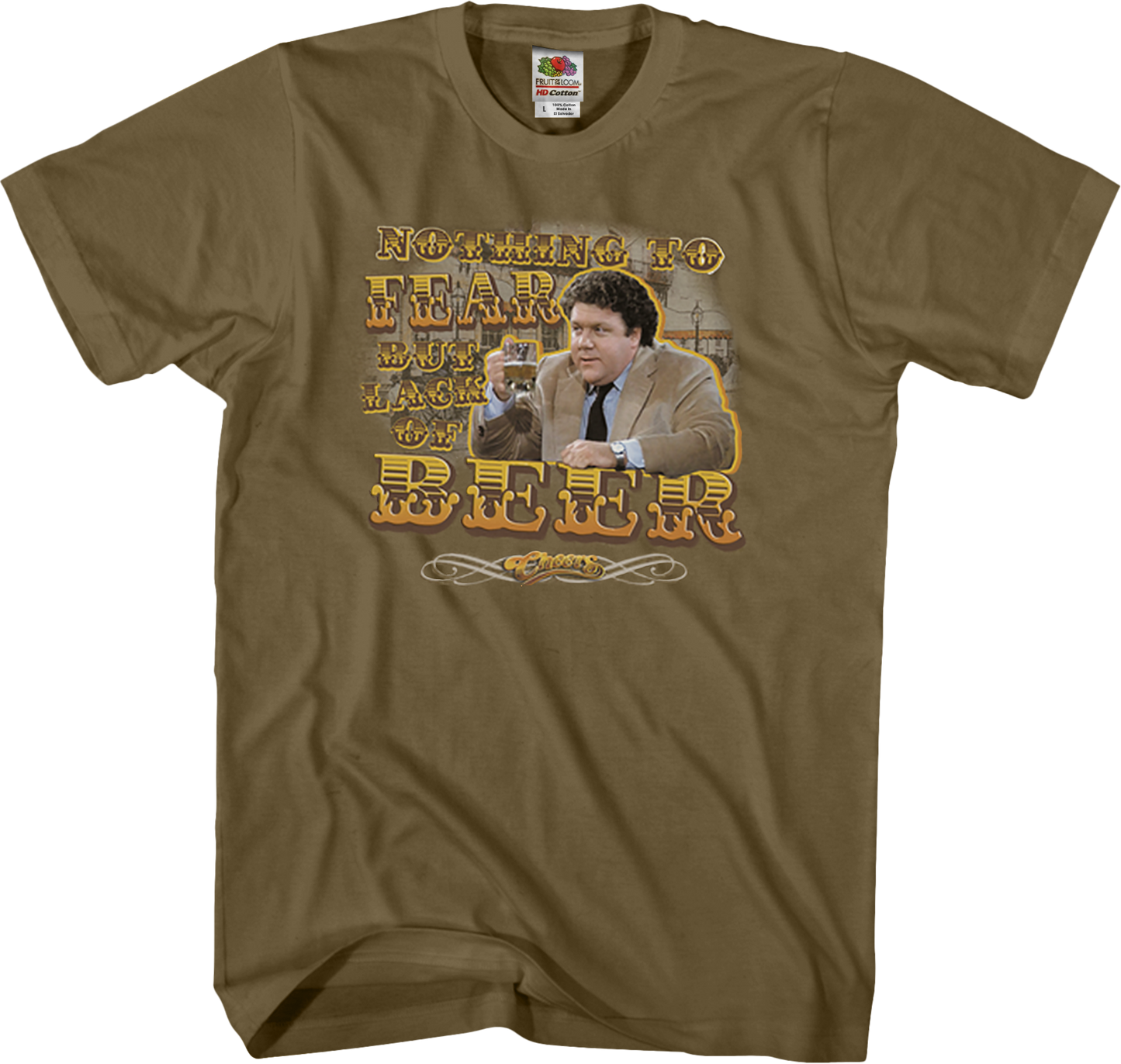 Nothing To Fear But Lack Of Beer Cheers T-Shirt