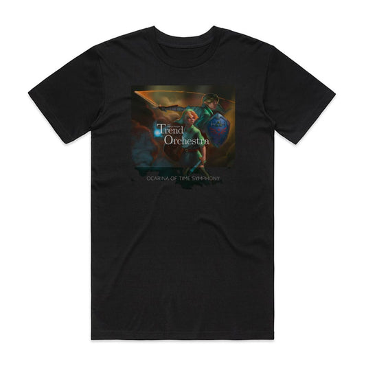 The Marcus Hedges Trend Orchestra Ocarina Of Time Symphony T-Shirt Black
