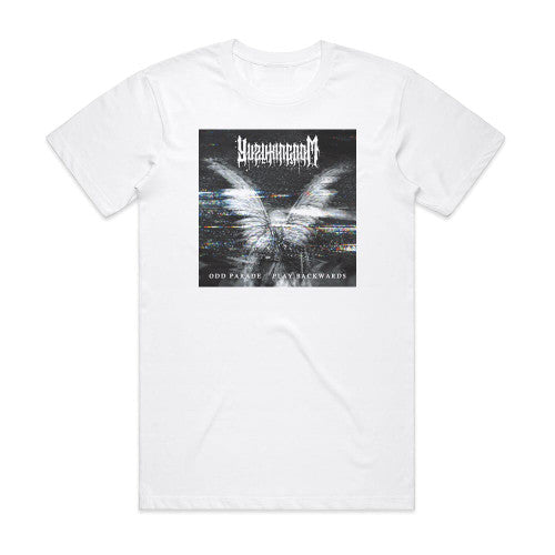 YUZUKINGDOM Odd Parade Play Backwards Album Cover T-Shirt White