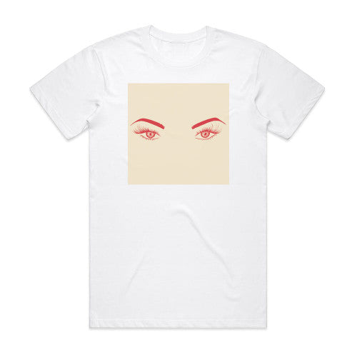 Xiu Xiu Oh No Album Cover T-Shirt White