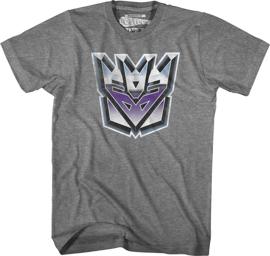 Old School Decepticons Logo Transformers T-Shirt