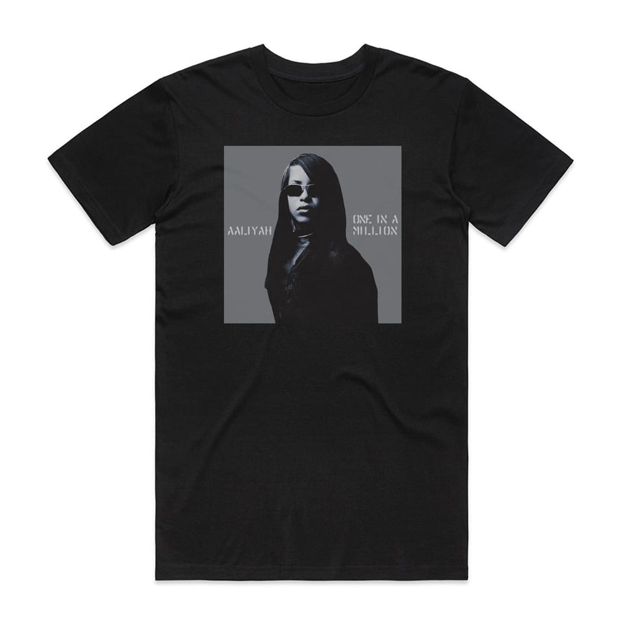Aaliyah One In A Million T-Shirt Black