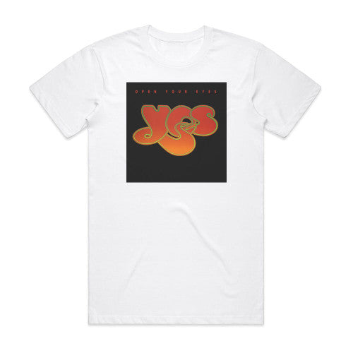 Yes Open Your Eyes Album Cover T-Shirt White